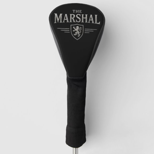 The Marshal | Knight Golf | Tactical Golf Warrior Head Cover (Front)