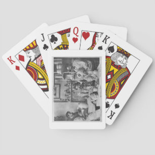 The Martin brothers in the studio at the Southall Playing Cards