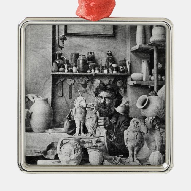 The Martin brothers Metal Tree Decoration (Front)