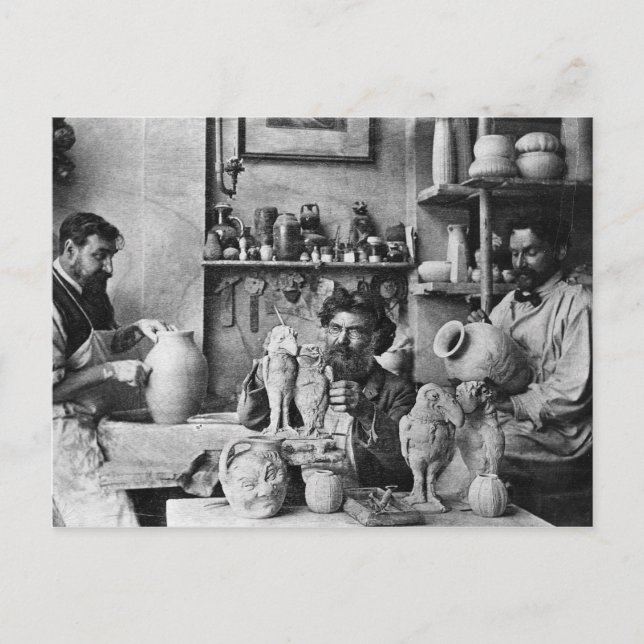 The Martin brothers Postcard (Front)