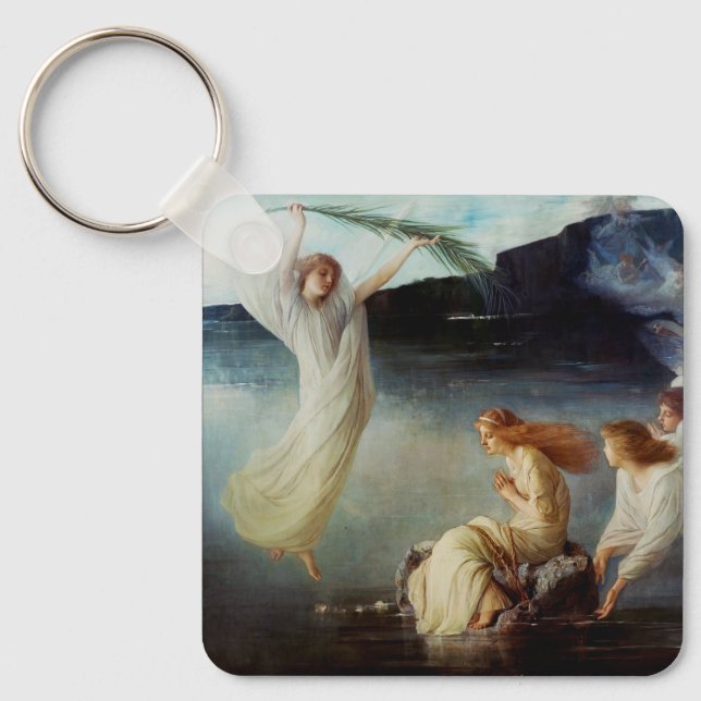 The martyrdom of Saint Christina Art Key Ring (Front)