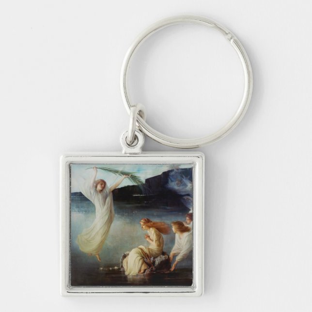 The martyrdom of Saint Christina Art Key Ring (Front)