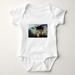 The martyrdom of Saint Cristina Baby Bodysuit