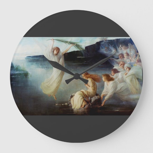 The martyrdom of Saint Cristina Large Clock (Front)