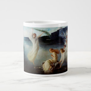 The martyrdom of Saint Cristina Large Coffee Mug