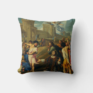 The Martyrdom of Saint Stephen Cushion