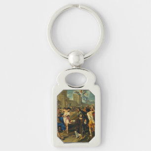 The Martyrdom of Saint Stephen Key Ring