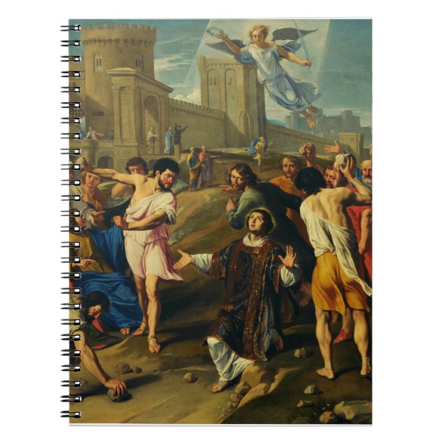 The Martyrdom of Saint Stephen Notebook (Front)
