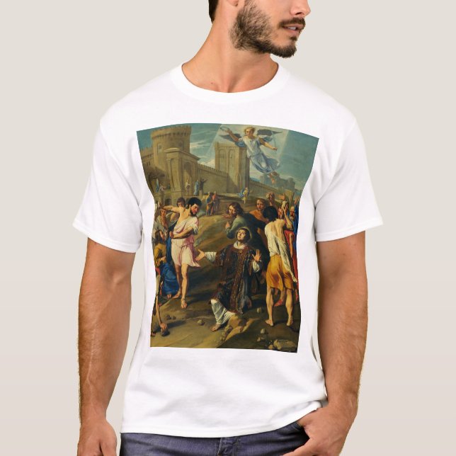 The Martyrdom of Saint Stephen T-Shirt (Front)