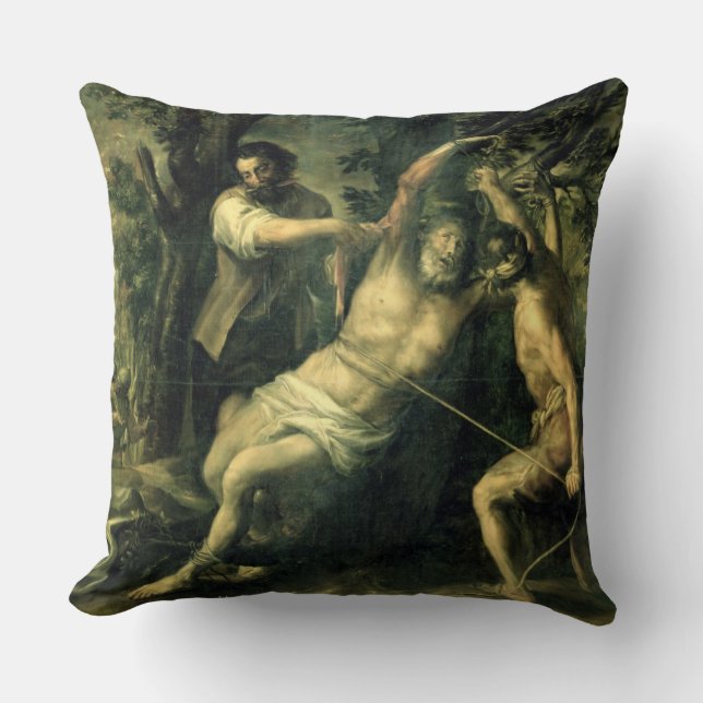 The Martyrdom of St. Bartholomew 2 Cushion (Front)