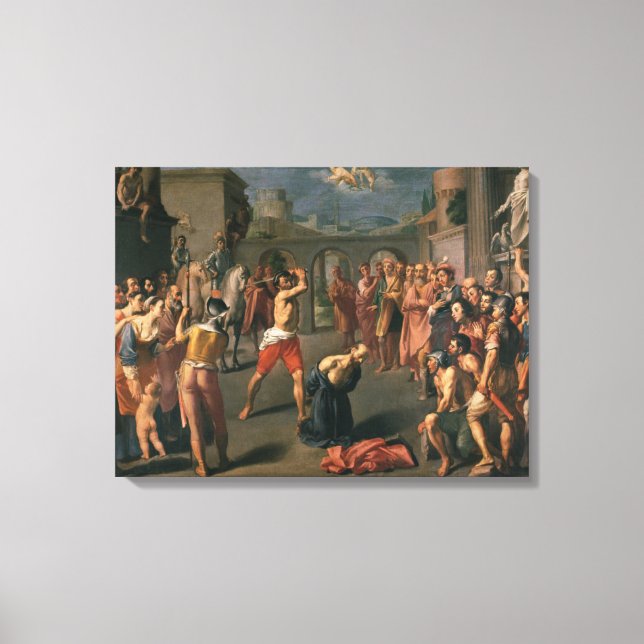 The Martyrdom of St.Paul Canvas Print (Front)
