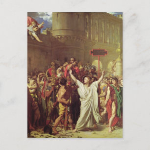 The Martyrdom of St. Symphorien, 1834 Postcard