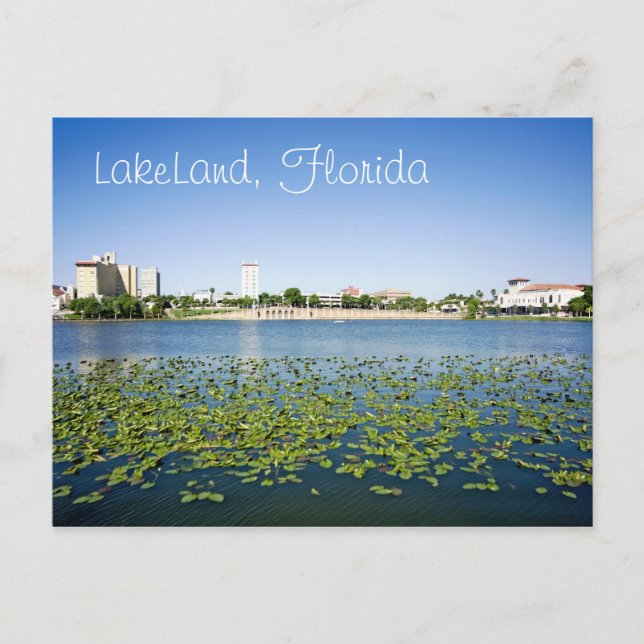 The marvel of Lakeland, Florida Postcard (Front)