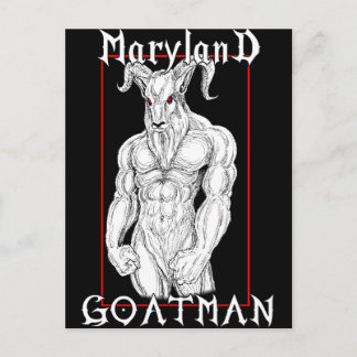 The Maryland Goatman Postcard