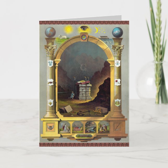 The Masonic Chart Card (Front)