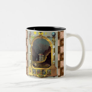 The Masonic Chart Two-Tone Coffee Mug