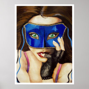 The Masquerade Invitation Poster