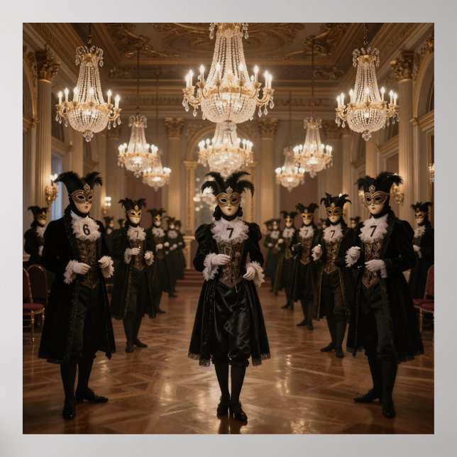 The Masquerade of Sevens Poster (Front)