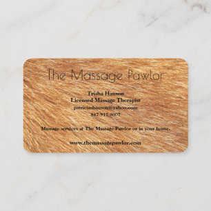 The Massage Pawlor Business Cards Revised