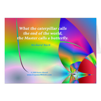 The Master calls a butterfly