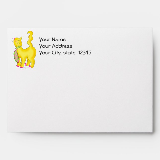 The Master Cat Envelope (Front)