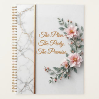 The Master Plan | Luxe Marble & Floral Wedding Planner