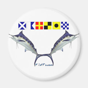 The Masterfull Marlin Jumping Gamefish Magnet