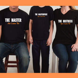 The Masterpiece Customisable Family Matching  T-Shirt