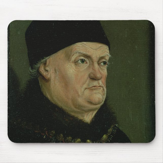The Matheron Diptych: portrait of Rene I the 'Good Mouse Pad (Front)