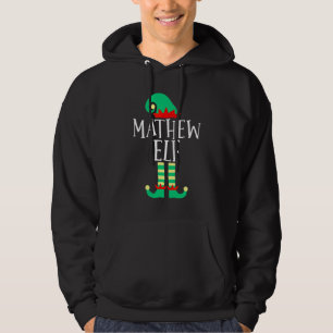 The Mathew Elf Family Matching Christmas Pyjamas Hoodie