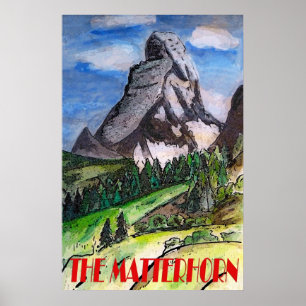 The Matterhorn Poster