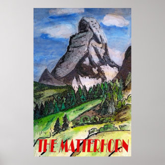 The Matterhorn Poster