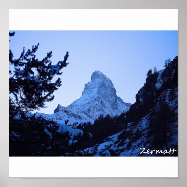 The Matterhorn, Zermatt Poster (Front)