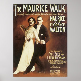 The Maurice Walk Vintage Songbook Cover Poster