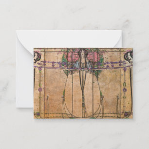 The May Queen by Margaret Macdonald Mackintosh Card