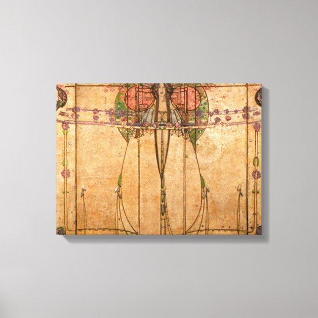 The May Queen - Margaret Macdonald Mackintosh Canvas Print (Front)