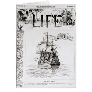 The Mayflower, front cover from 'Life'