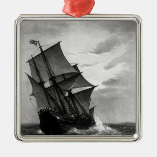 The Mayflower Metal Tree Decoration