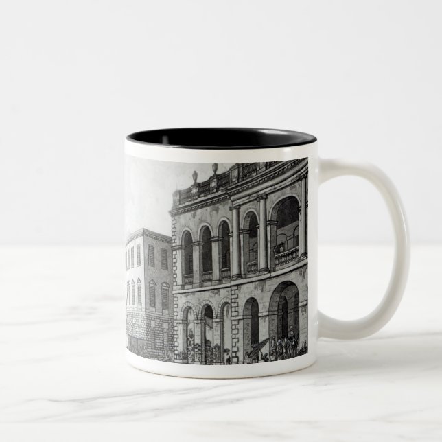 The Mayor's Court and Writers' Building Two-Tone Coffee Mug (Right)