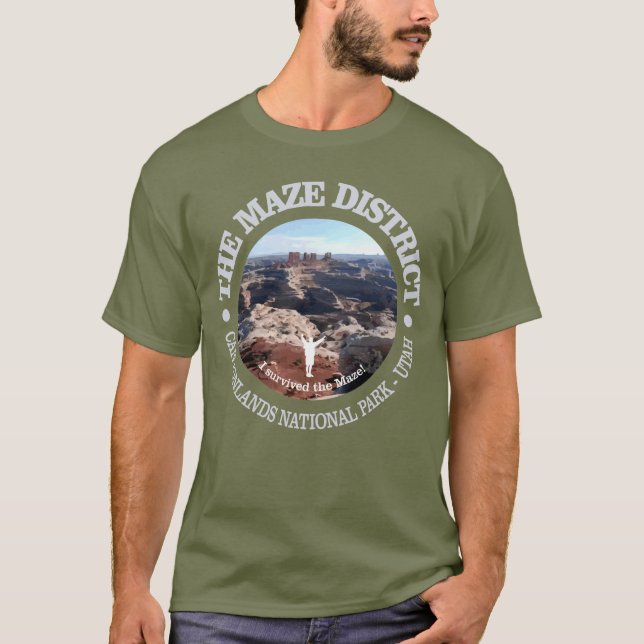 The Maze District T-Shirt (Front)