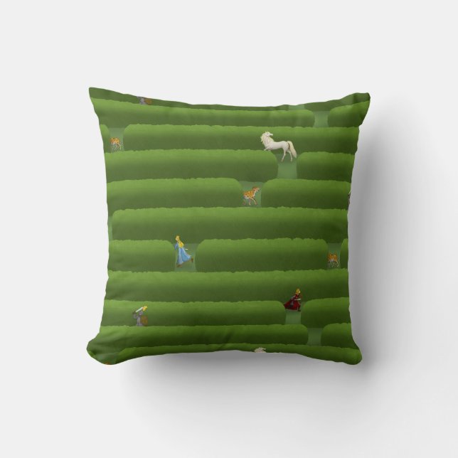 The Maze Fairytale Cushion (Front)