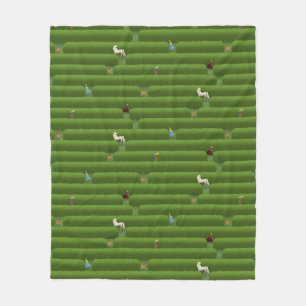 The Maze Fairytale Fleece Blanket