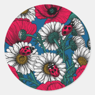 The meadow classic round sticker