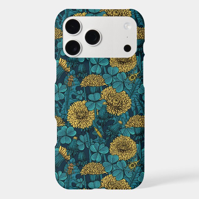The meadow in yellow and blue (Back)