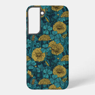 The meadow in yellow and blue samsung galaxy case