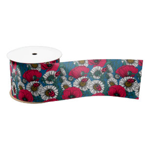 The meadow satin ribbon