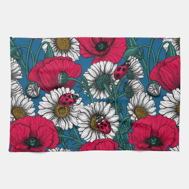 The meadow tea towel (Horizontal)