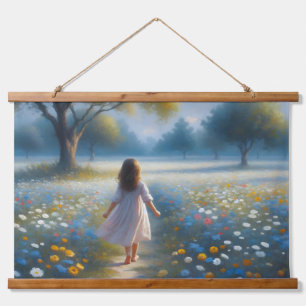The Meadow's Secret - Whispers of Spring Hanging Tapestry