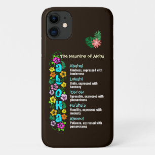 The Meaning of Aloha Phone Case