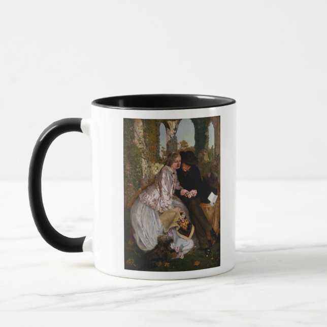 The Measure for the Wedding Ring, 1855 Mug (Left)
